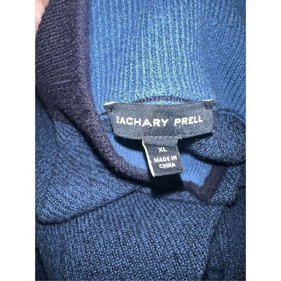 NWOT Zachery Prell Quarter Zip Pullover Sweater - Picture 5 of 6